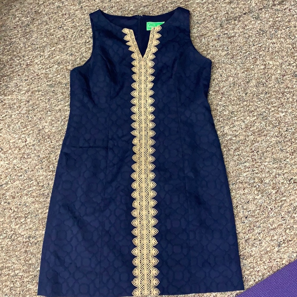 Jacquard dress, Lilly-like